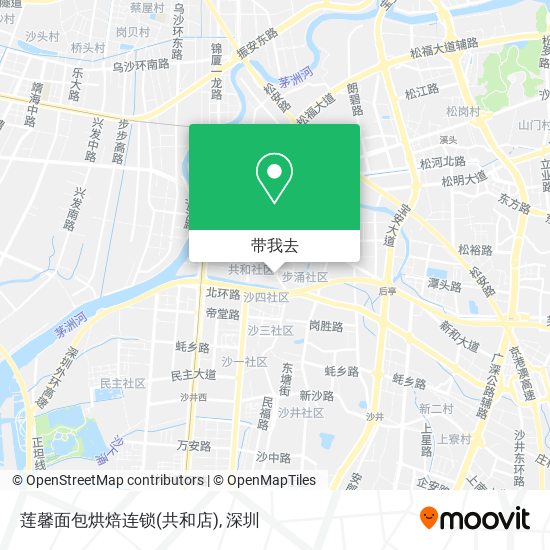 莲馨面包烘焙连锁(共和店)地图