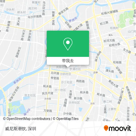 威尼斯潮饮地图