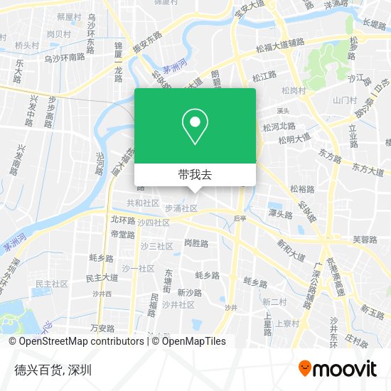 德兴百货地图