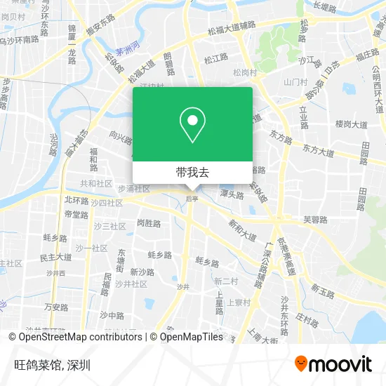 旺鸽菜馆地图