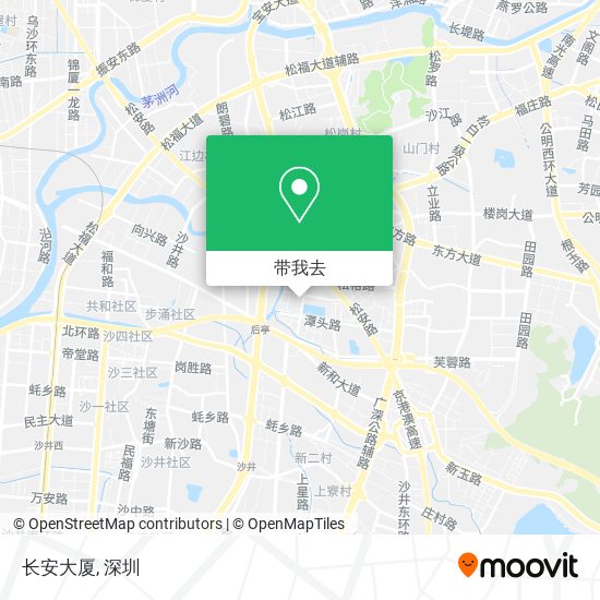 长安大厦地图
