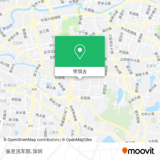 振意洗车部地图