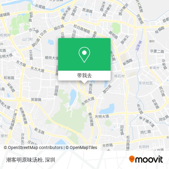 潮客明原味汤粉地图
