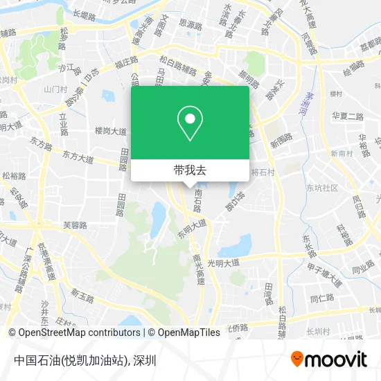 中国石油(悦凯加油站)地图