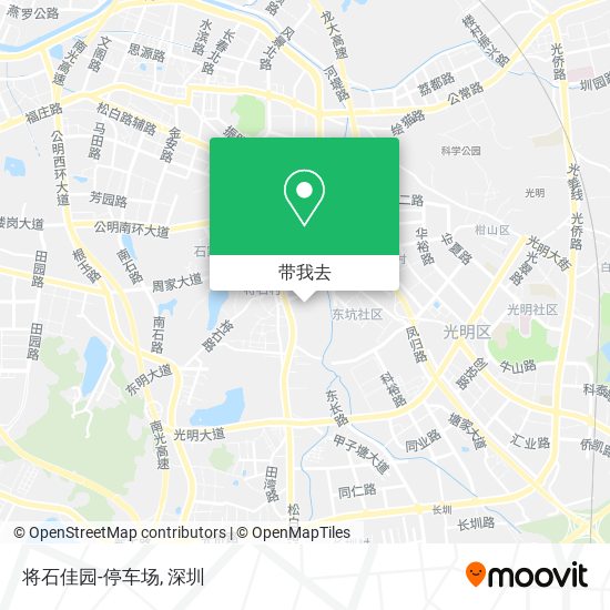 将石佳园-停车场地图