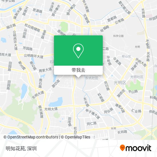 明知花苑地图