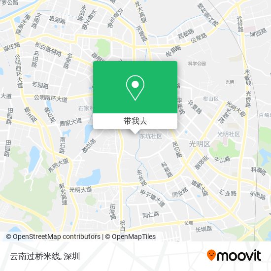云南过桥米线地图