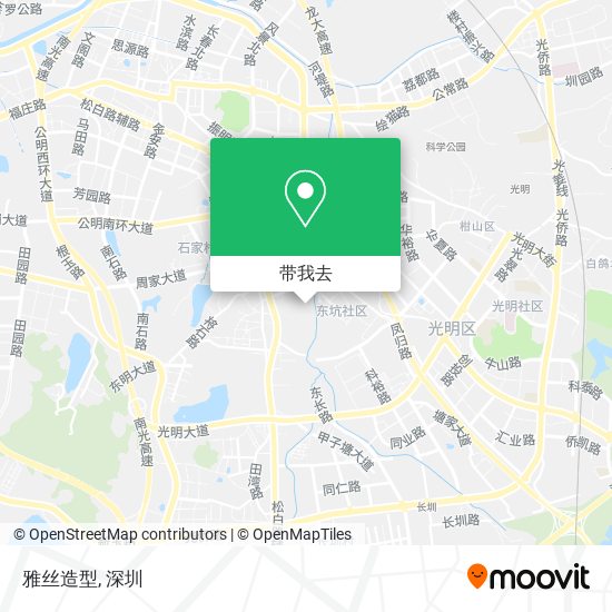 雅丝造型地图