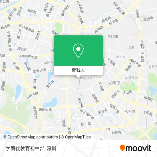 学而优教育初中部地图