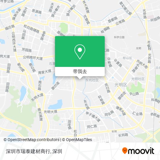 深圳市瑞泰建材商行地图