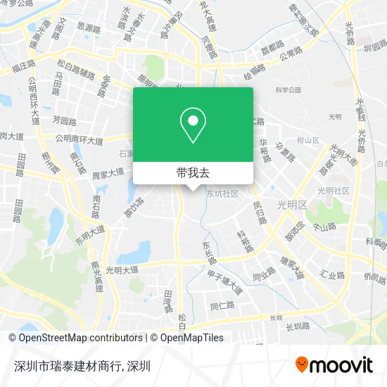 深圳市瑞泰建材商行地图