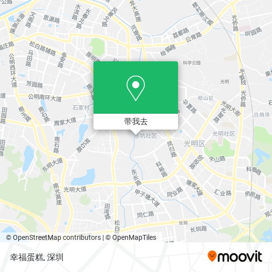 幸福蛋糕地图