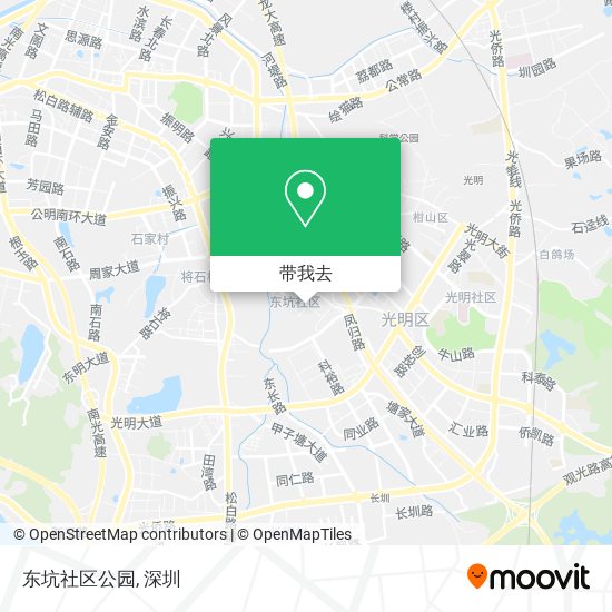 东坑社区公园地图