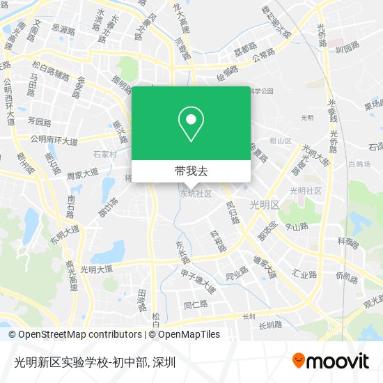 光明新区实验学校-初中部地图