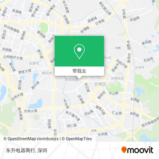 东升电器商行地图