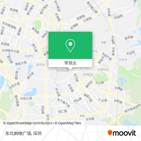 东坑购物广场地图