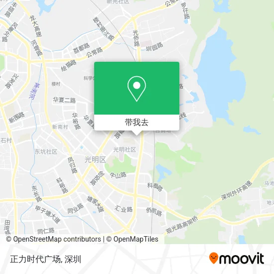正力时代广场地图