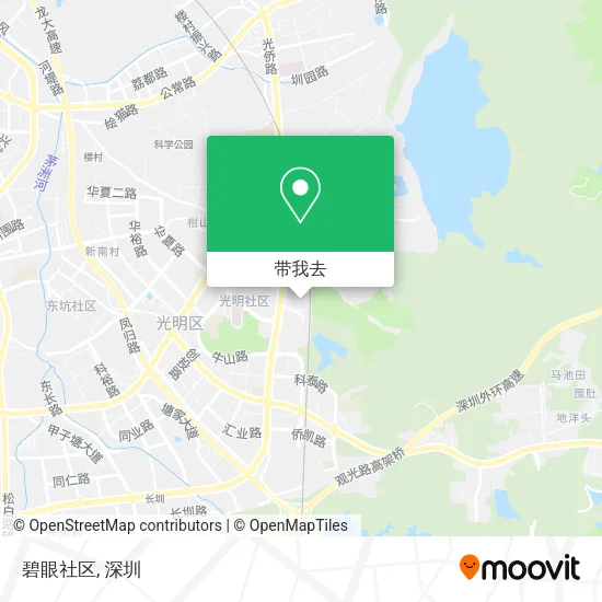 碧眼社区地图