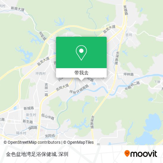 金色盆地湾足浴保健城地图