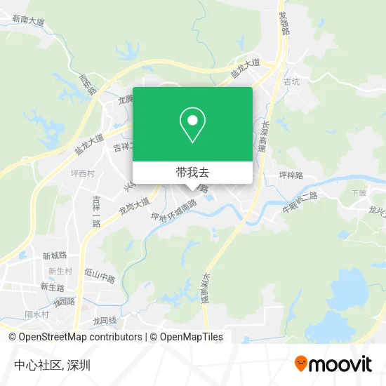 中心社区地图