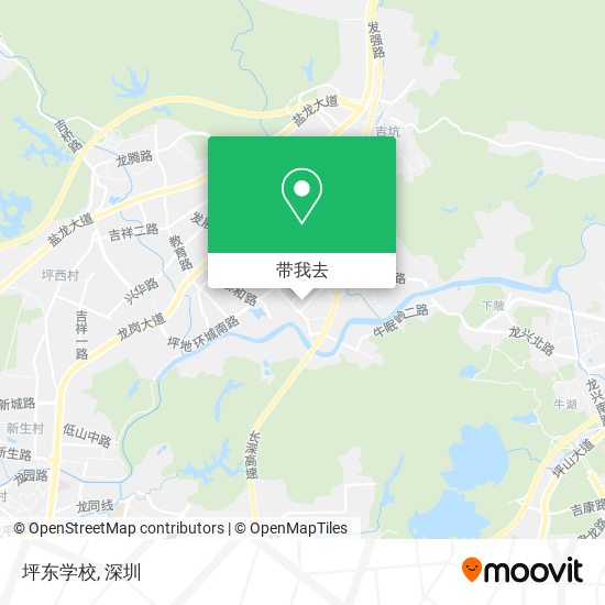 坪东学校地图