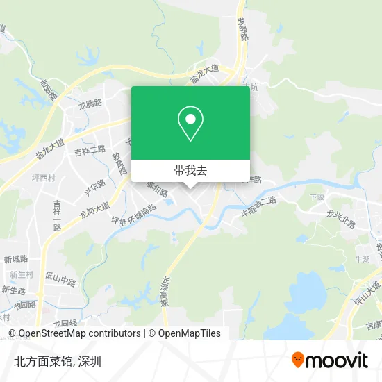 北方面菜馆地图