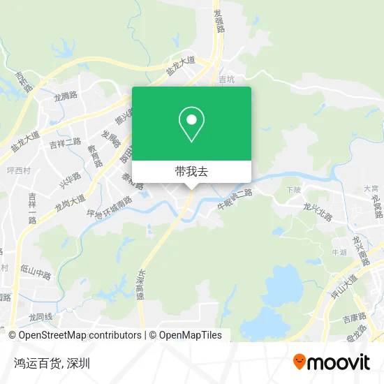 鸿运百货地图