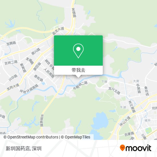 新圳国药店地图