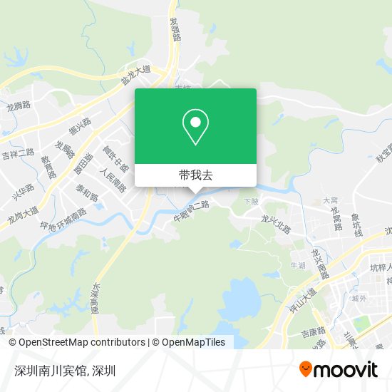 深圳南川宾馆地图
