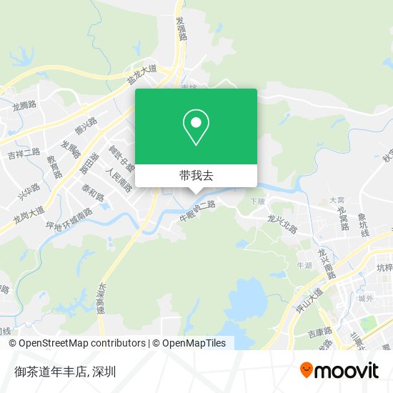 御茶道年丰店地图