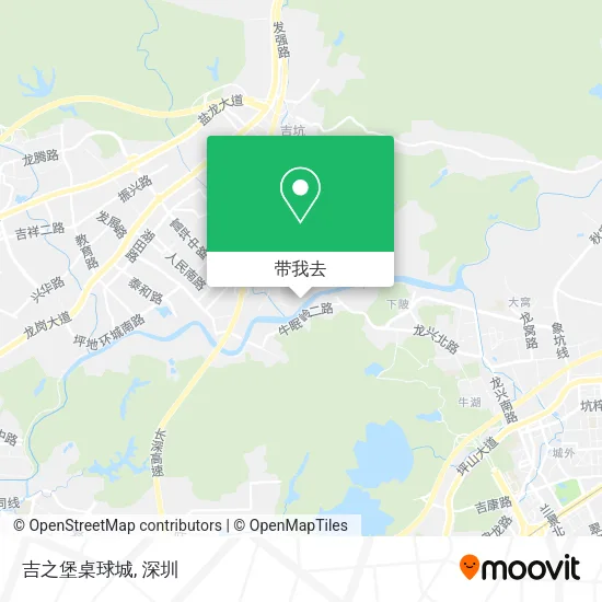 吉之堡桌球城地图