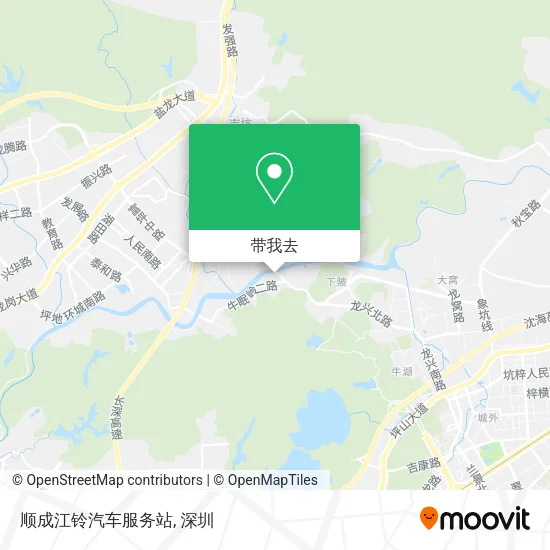 顺成江铃汽车服务站地图