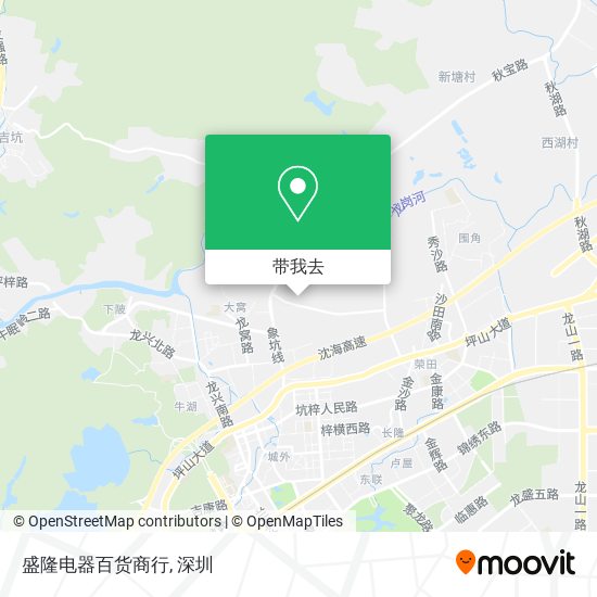 盛隆电器百货商行地图