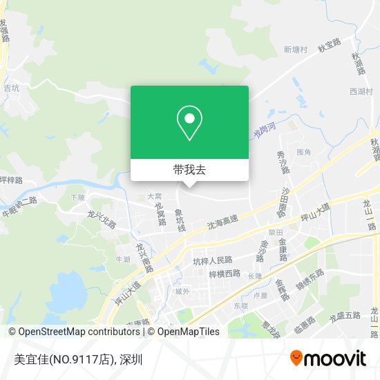 美宜佳(NO.9117店)地图