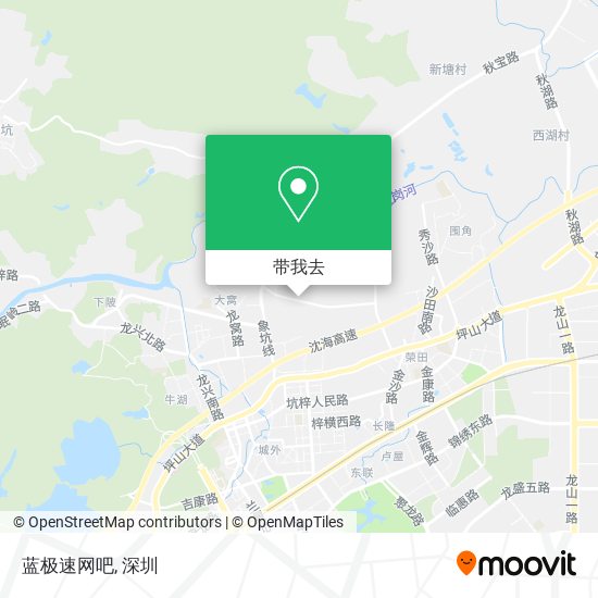 蓝极速网吧地图