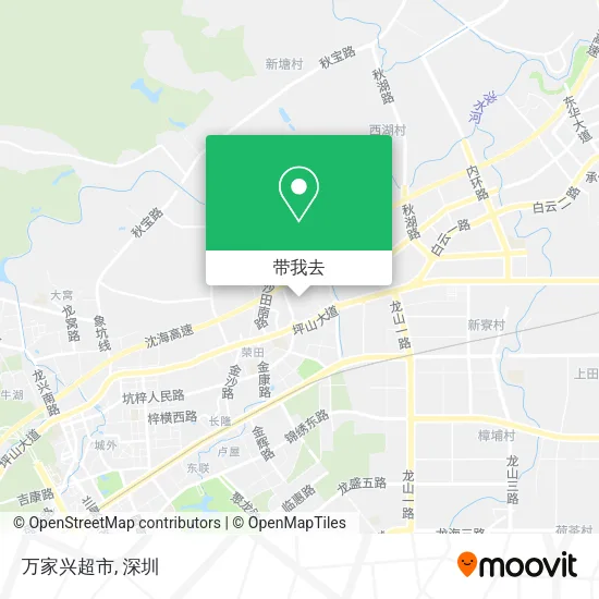 万家兴超市地图