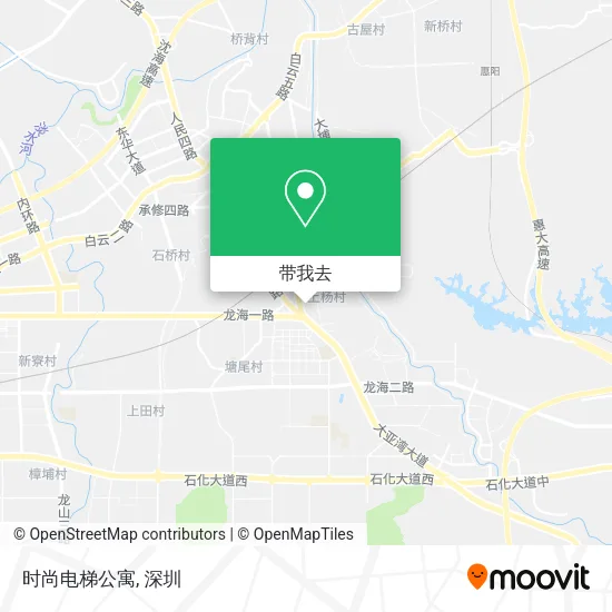 时尚电梯公寓地图