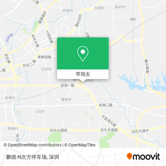 鹏德·N次方停车场地图