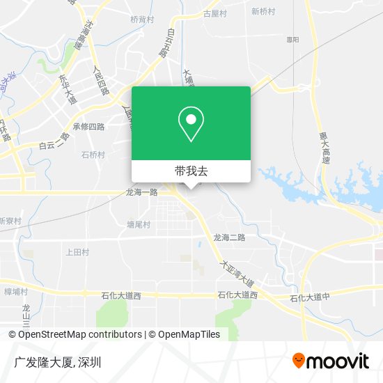 广发隆大厦地图