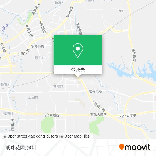 明珠花园地图