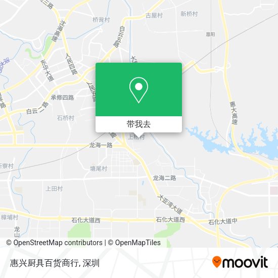 惠兴厨具百货商行地图