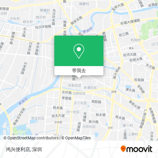 鸿兴便利店地图