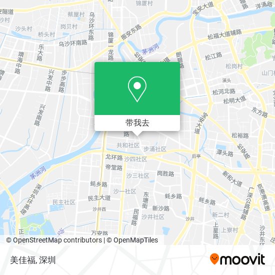 美佳福地图