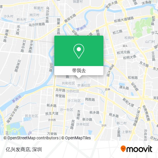 亿兴发商店地图
