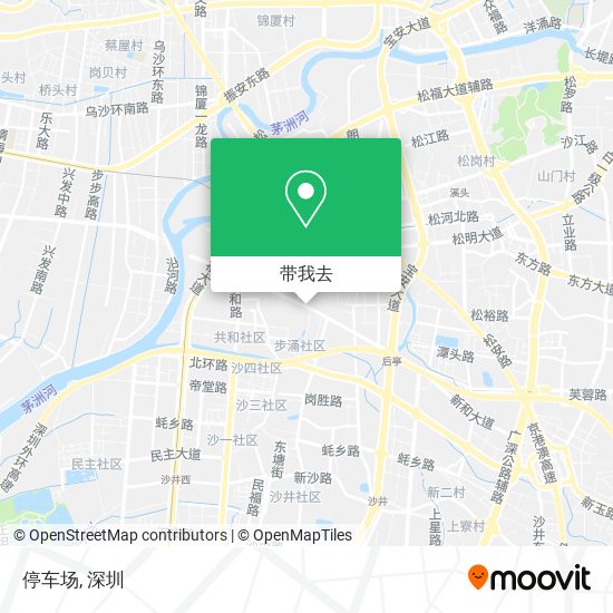 停车场地图