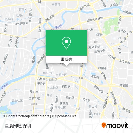 星晨网吧地图