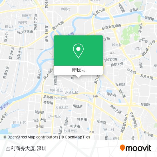 金利商务大厦地图