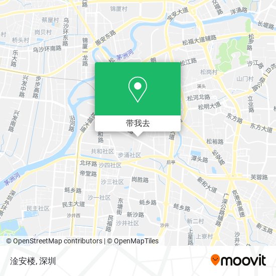 淦安楼地图