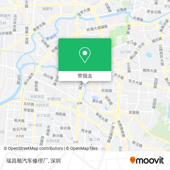 瑞昌顺汽车修理厂地图
