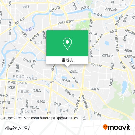 湘恋家乡地图